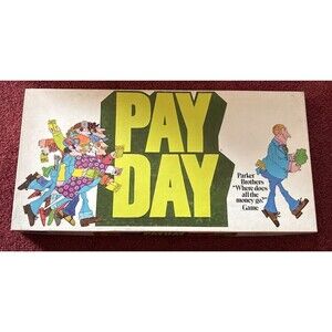 Vintage Payday Board Game Parker Brothers 1970s Complete Classic Family Strategy